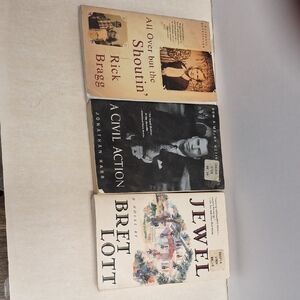 Set of Three Books - Black and White Covers